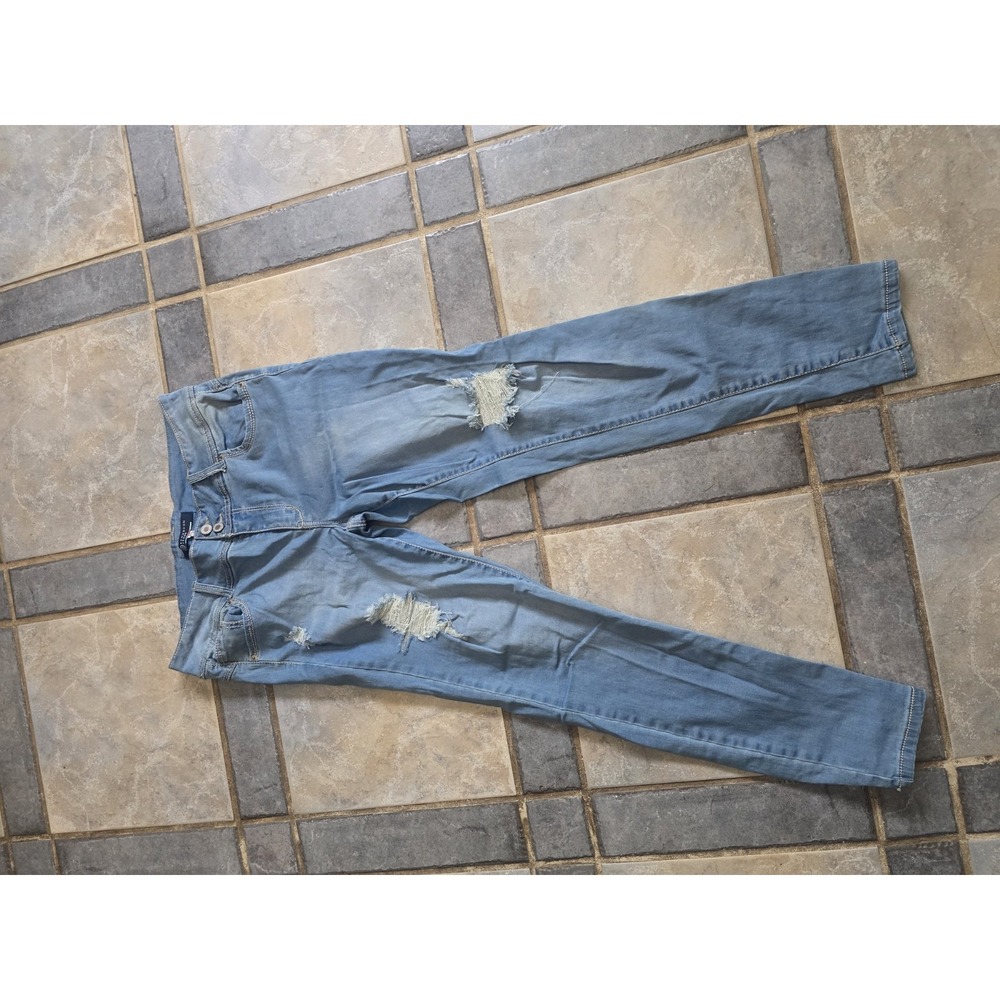 Boom boom Jeans medium wash high waisted rise  skinny  jeans‎ Sz 15